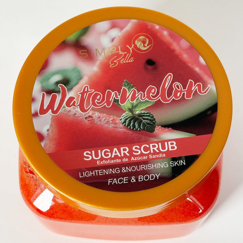 Watermelon sugar scrub