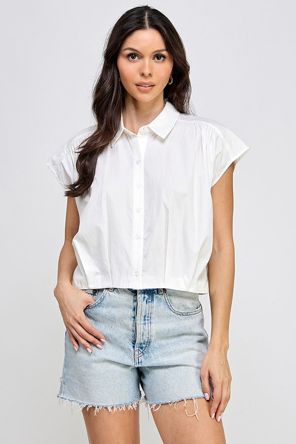 SLVL BUTTON DOWN TOP