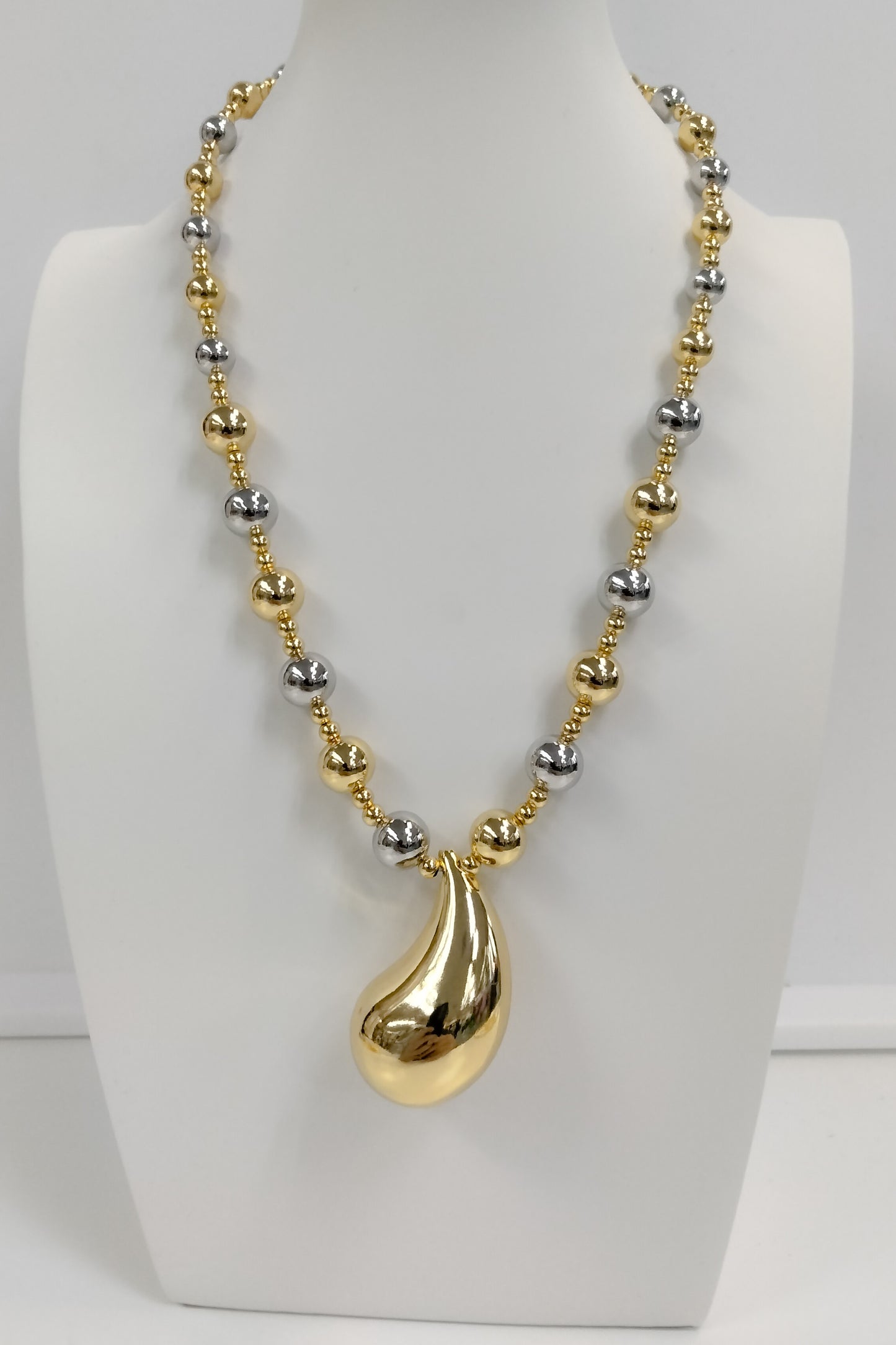 Collar gold plate en Gotitas