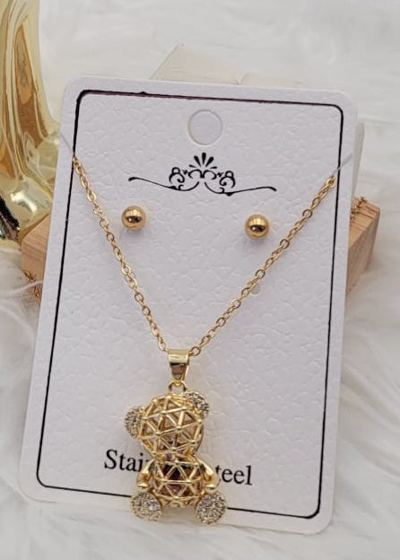 Collar gold plate