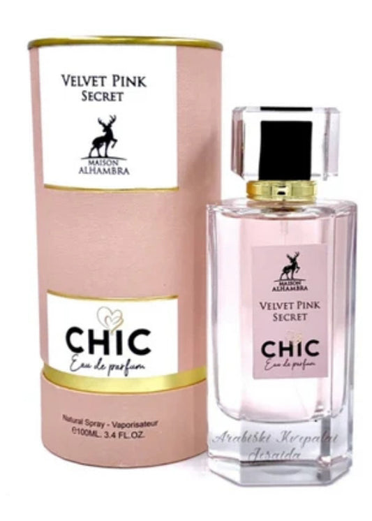 Velvet Pink Secret | Chic de Maison Alhambra | Perfume para damas