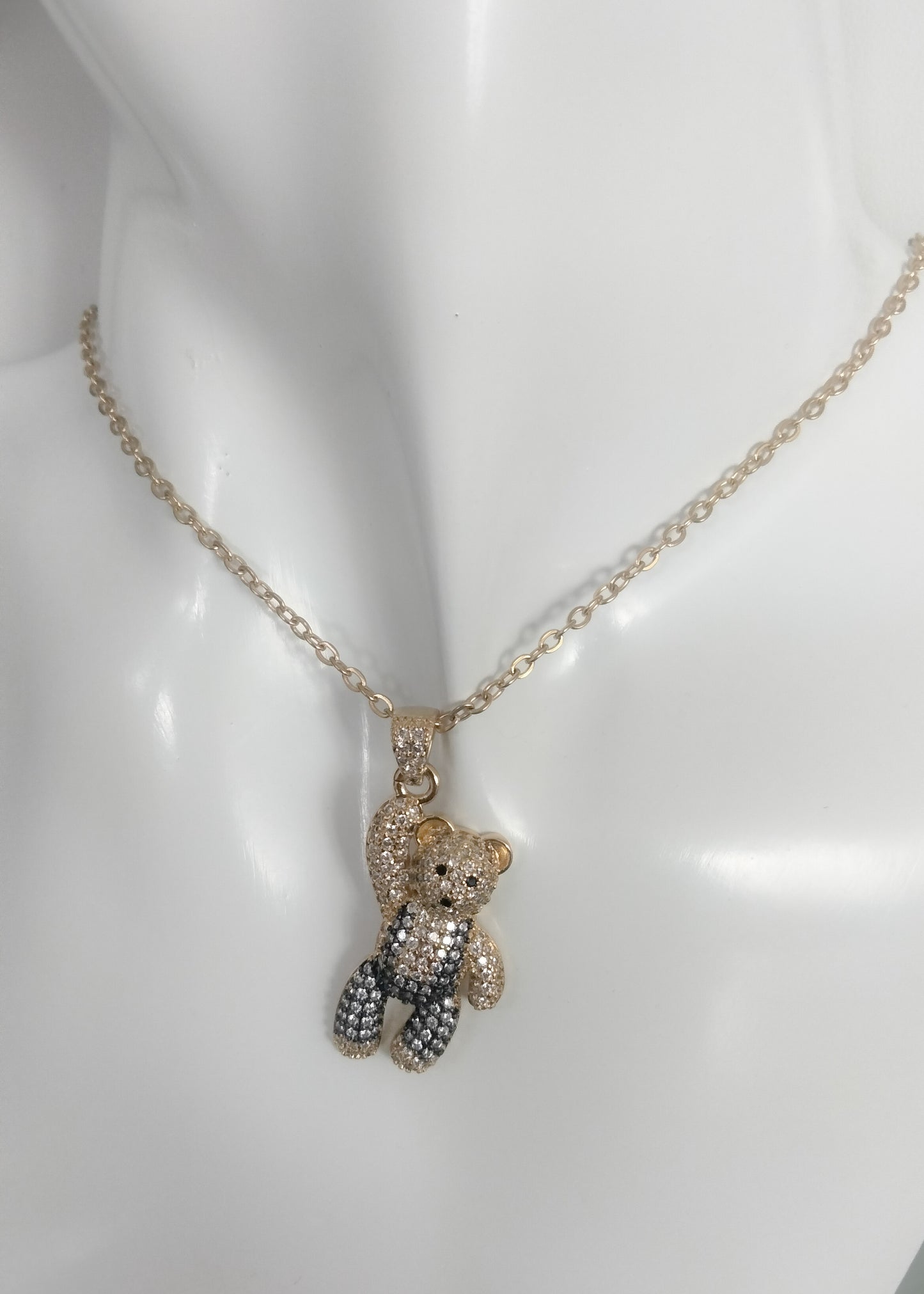 Collar en gold plate