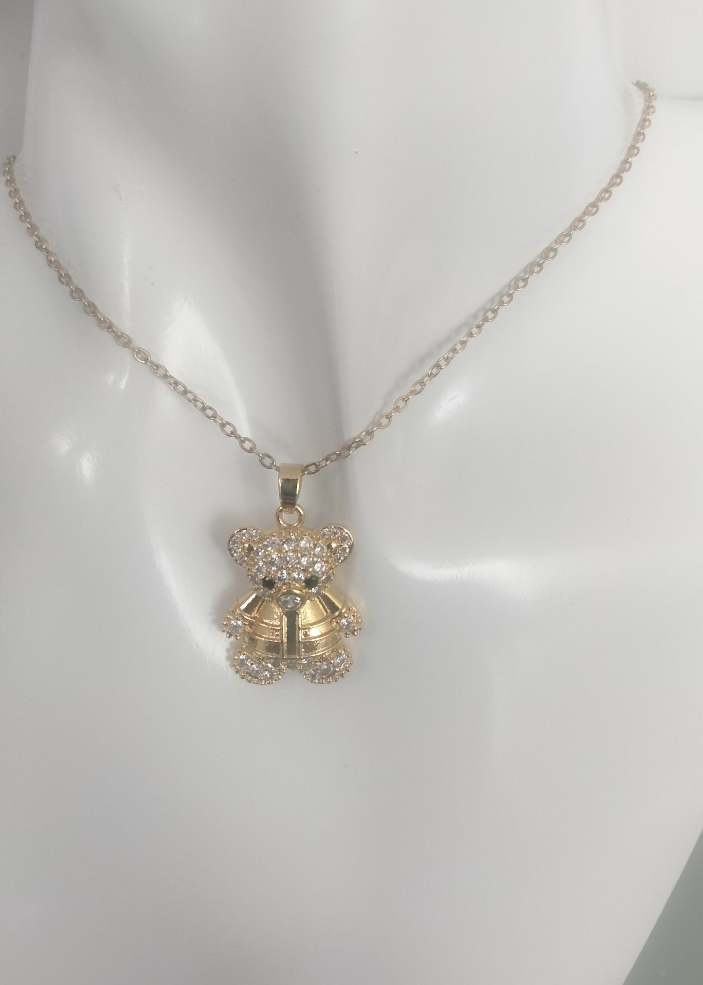 Collar en gold plate