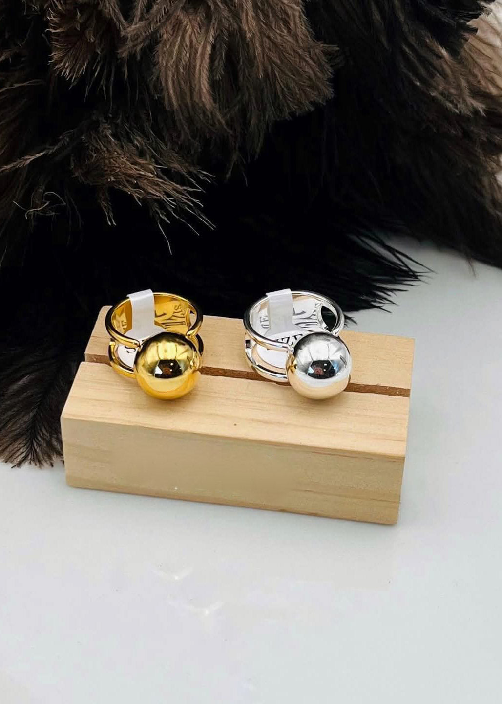 Sortija en Stainles Steel Color Plata