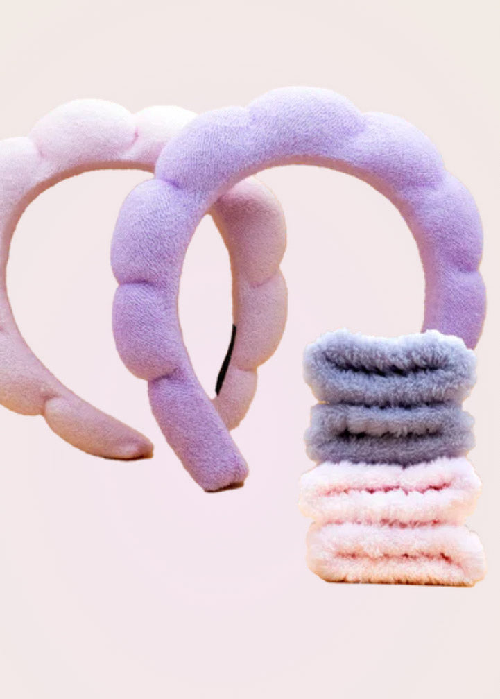 Headband and wristband set