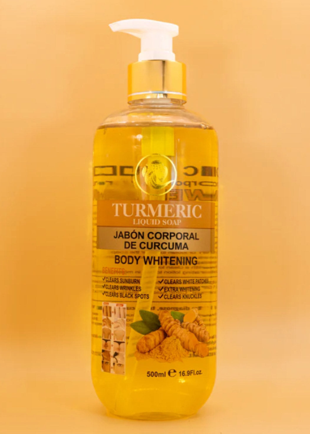 Body Wash Turmeric Simply Bella