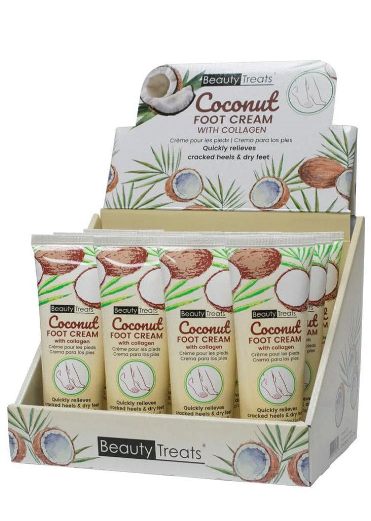 Cocnut Foot Cream Beauty Treats