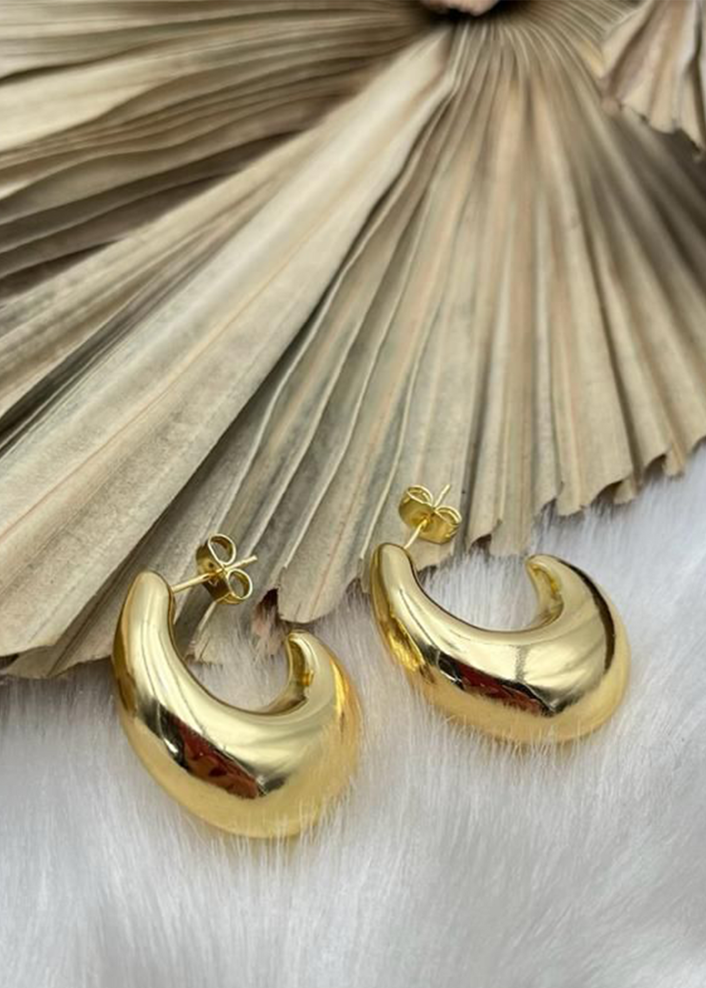 Aretes Chunky | Gold Plated