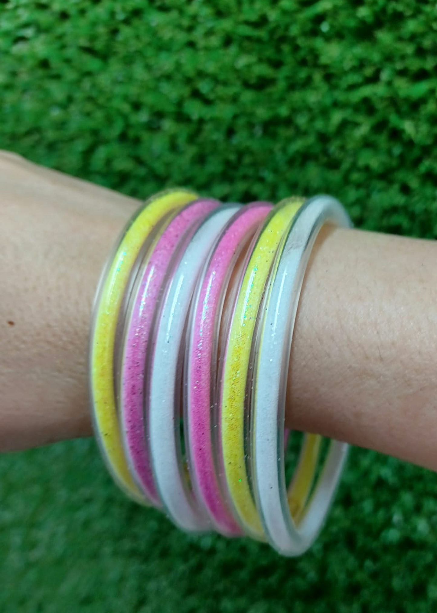 Pulseras en Jelly | Colores Barbie