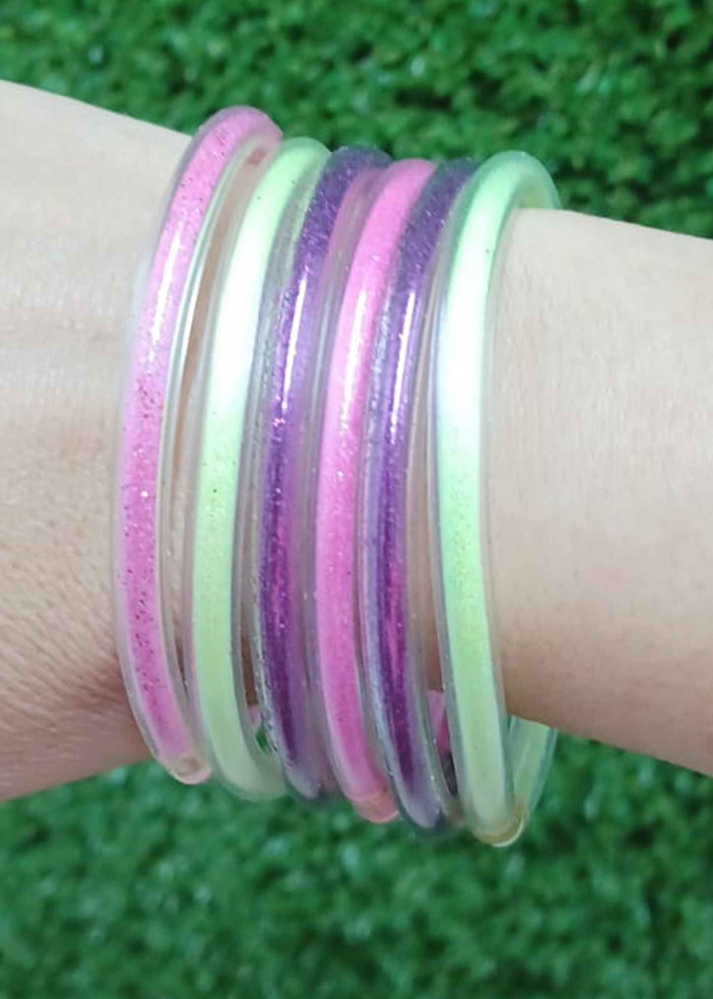 Pulseras en Jelly | Colores Barbie