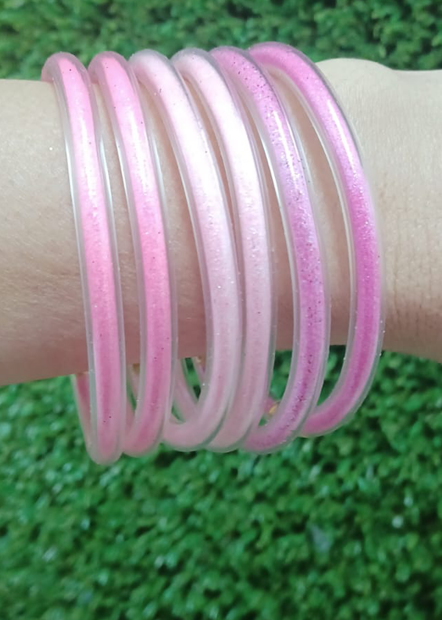 Pulseras en Jelly | Colores Barbie