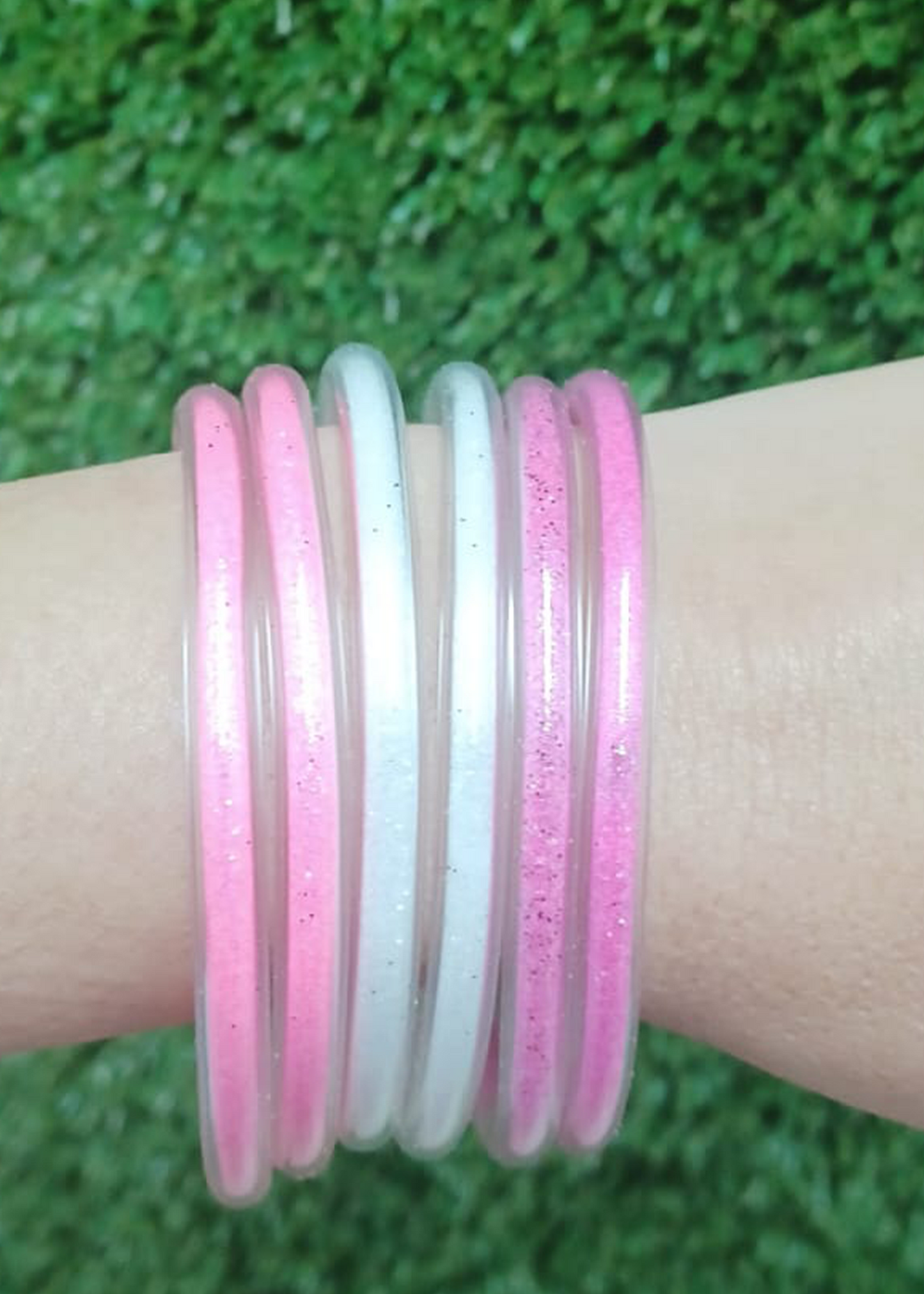 Pulseras en Jelly | Colores Barbie