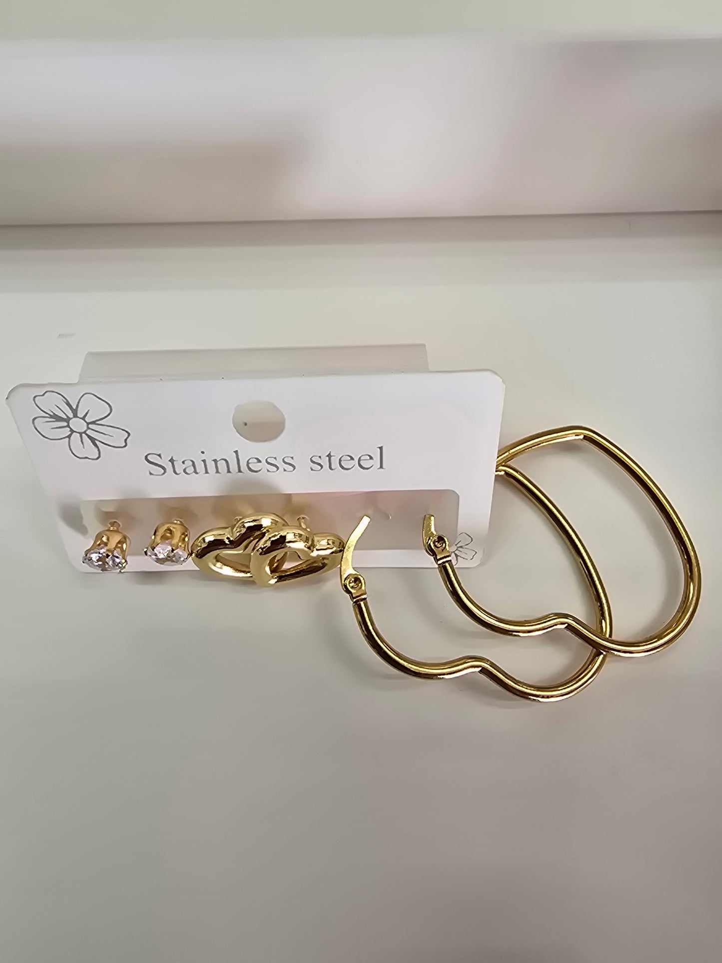 Paquetes de aretes en Stainless steel