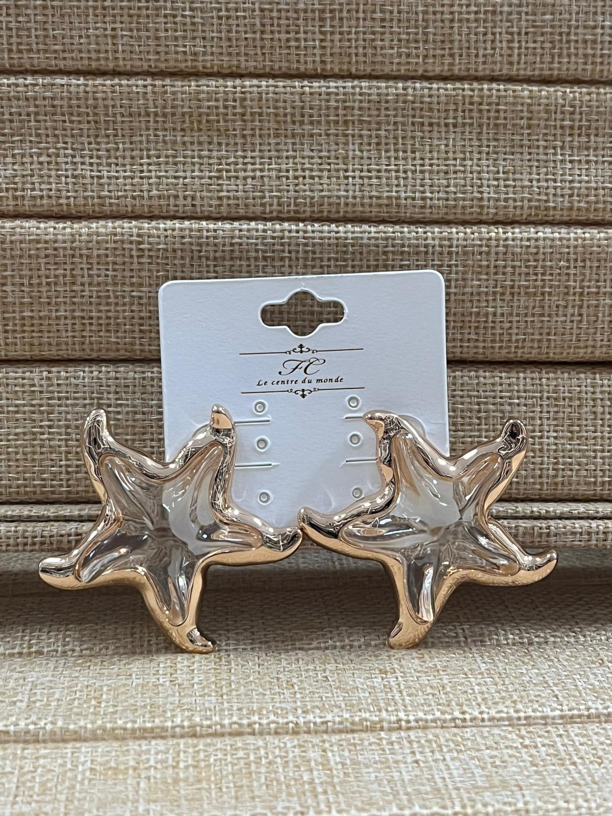 Arete de estrella en cristal