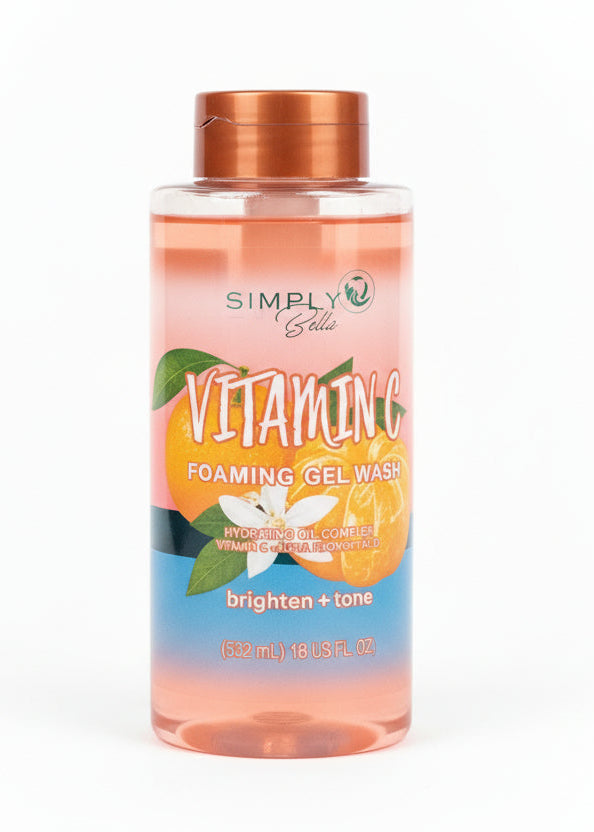 Vitamin C Foaming Gel Wash | Simply Bella Cosmetics