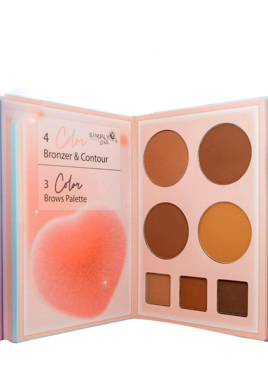 Simply Bella Coquette | Paleta de Maquillaje en forma de Libro