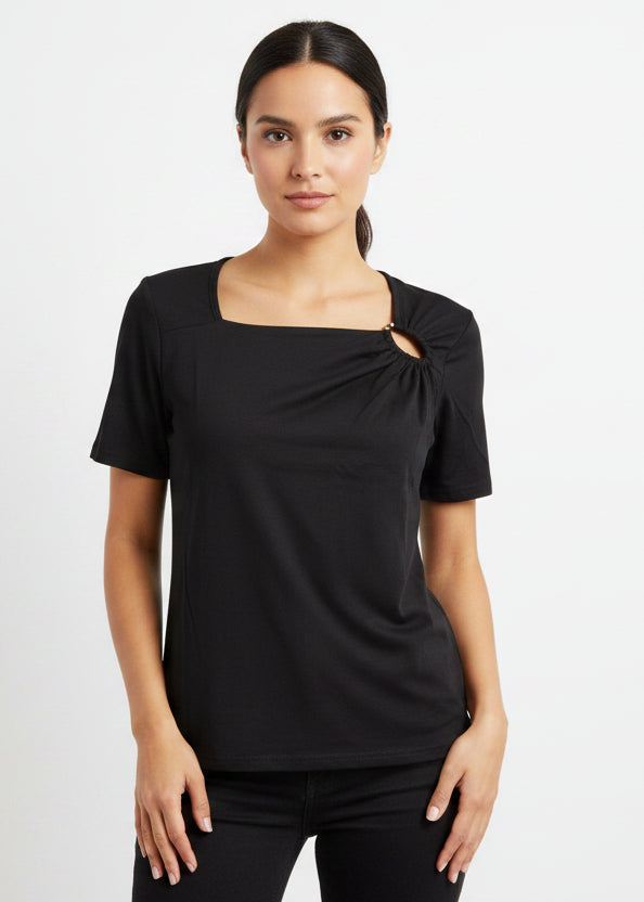 Blusa Basica Color Negra