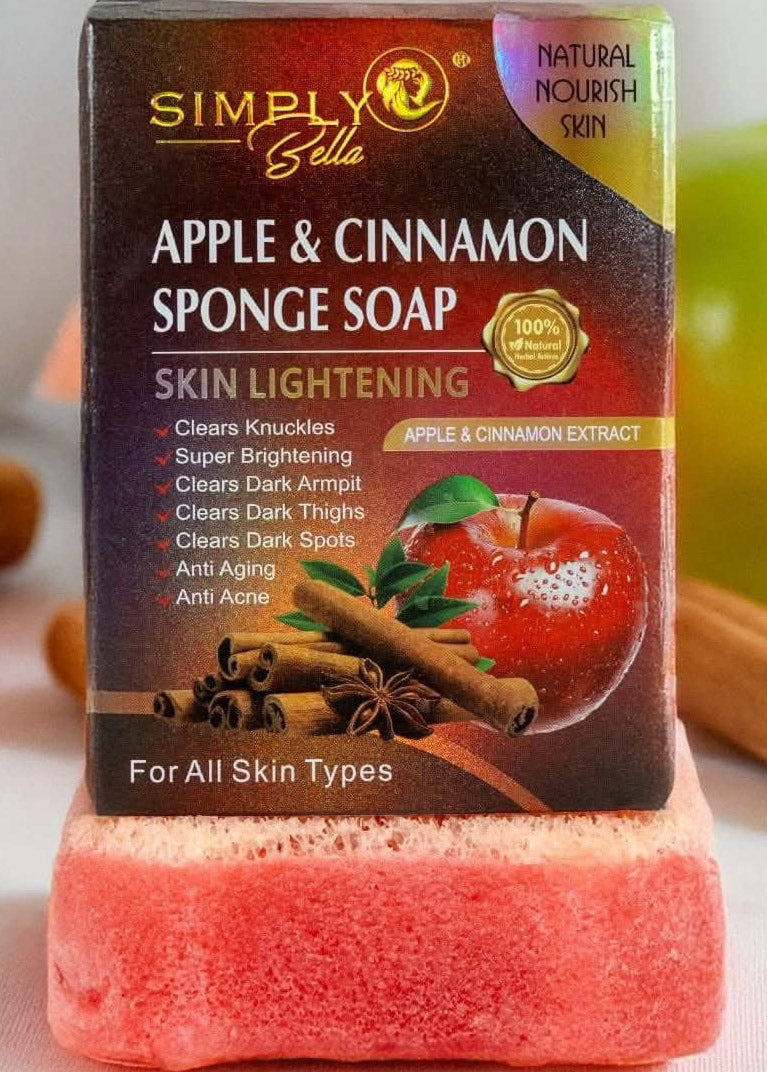 Apple & Cinnamon Sponge Soap