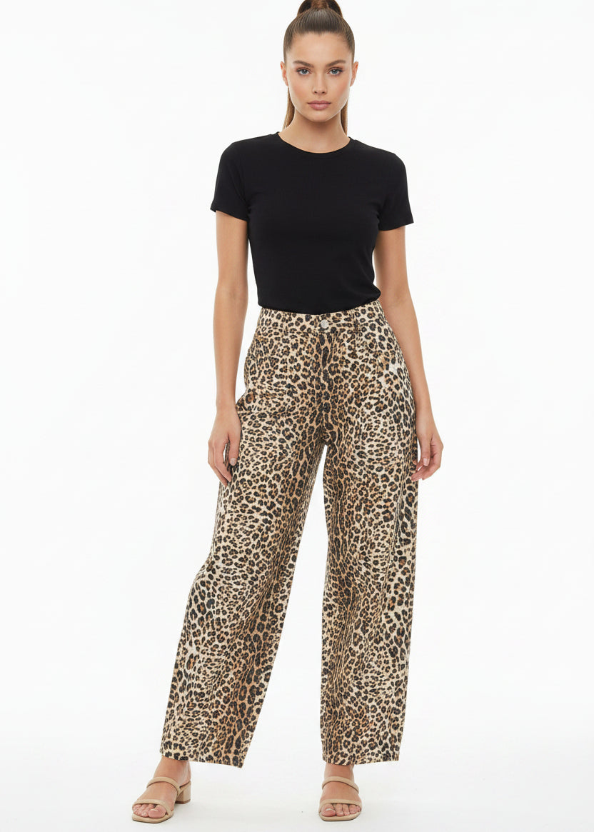 Leopard Horseshoe Ballon Jean