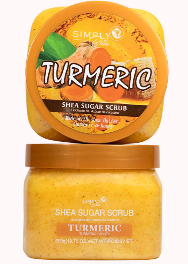 Turmeric Sugar Scrub | Zilca