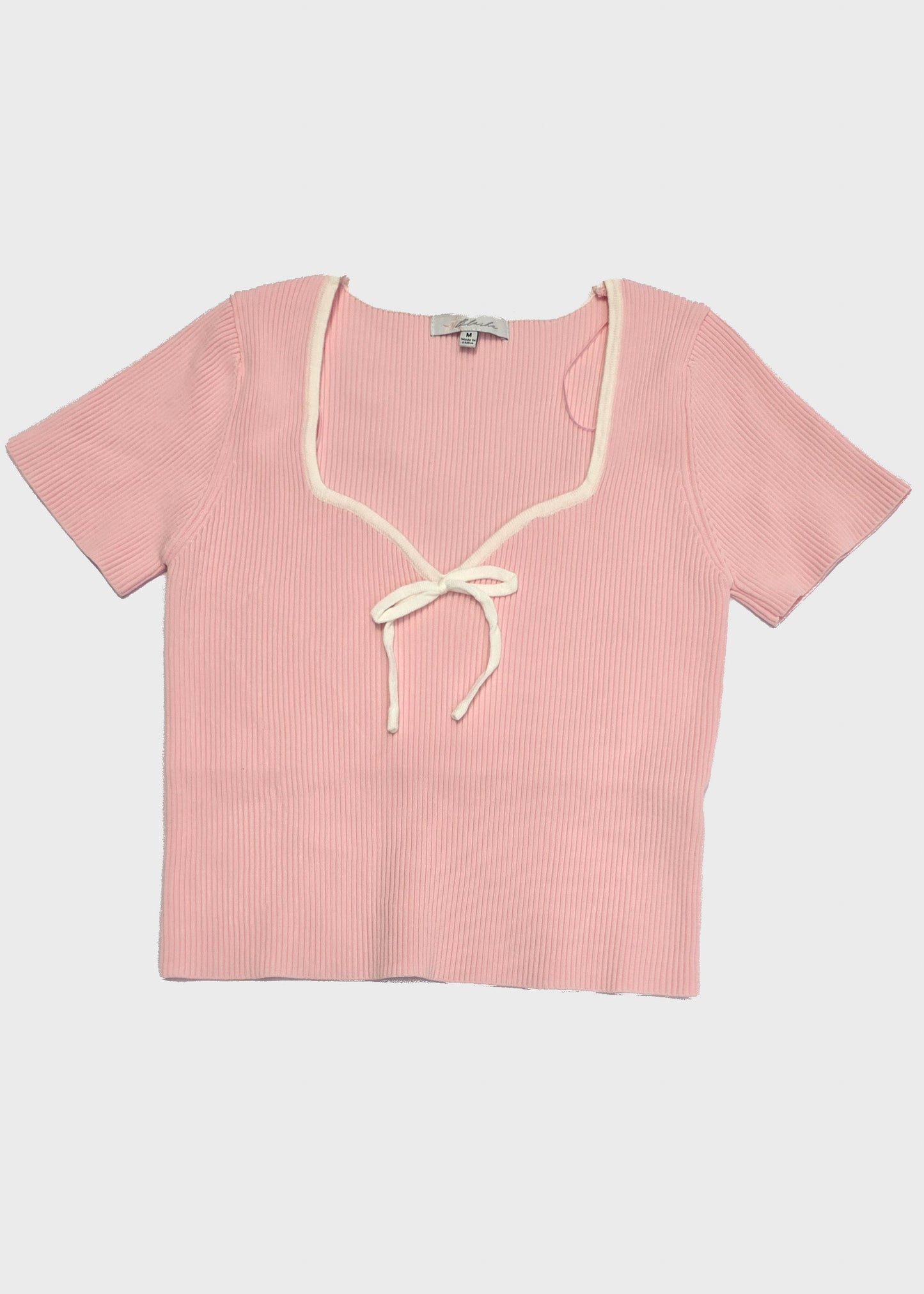 RIBBON SWEATER TOP