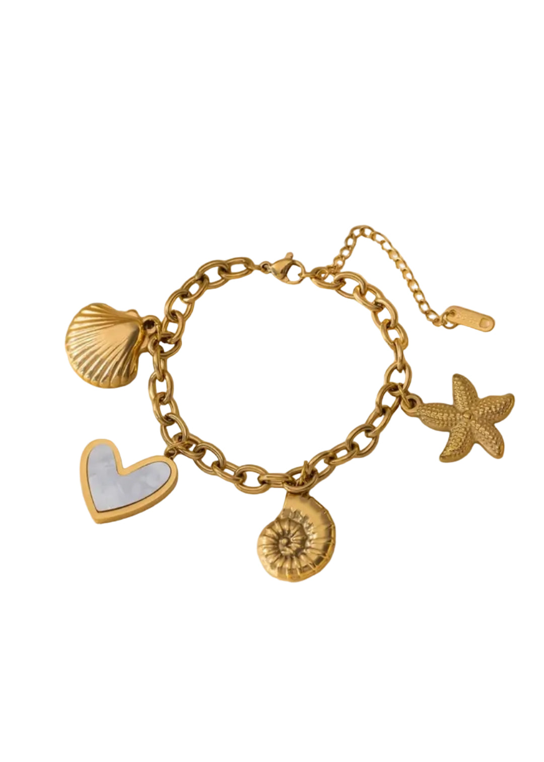 Pulsera veraniega con madre perla