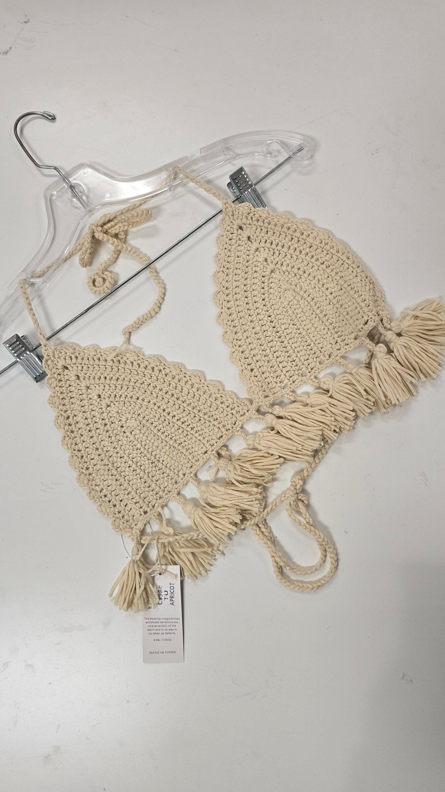 Blusa Tejida india Corta