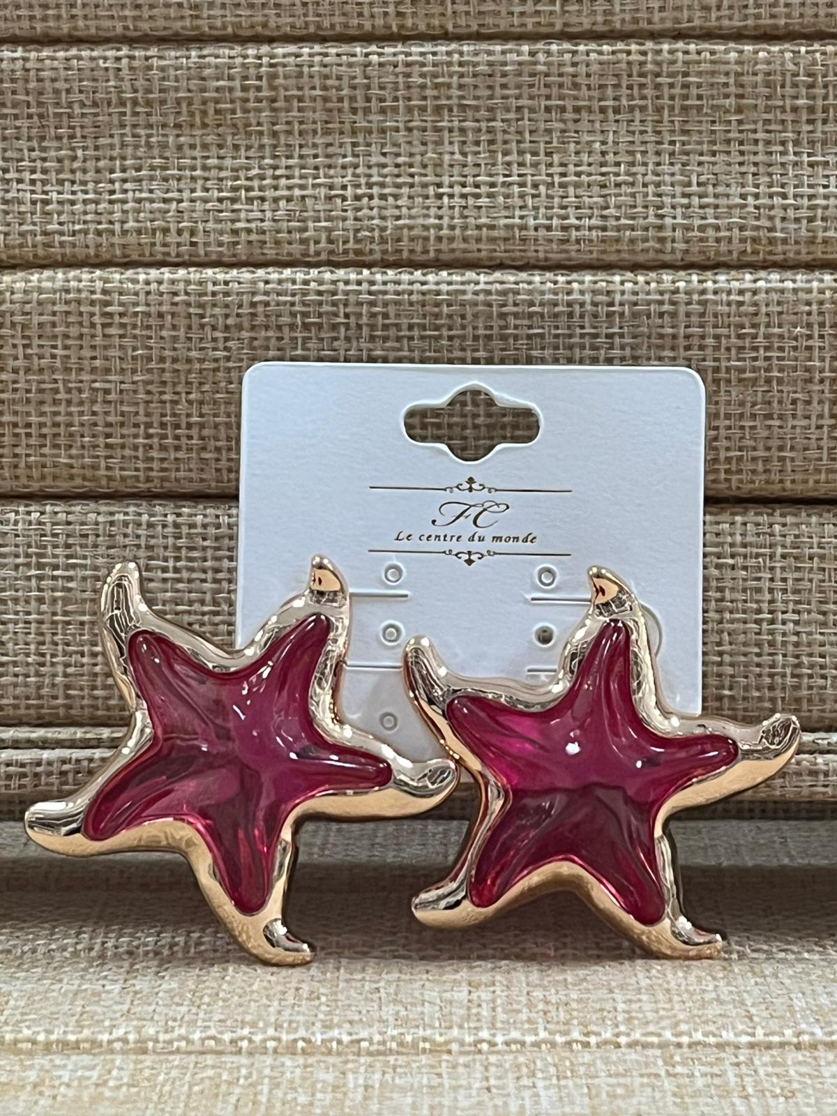 Arete de estrella en cristal