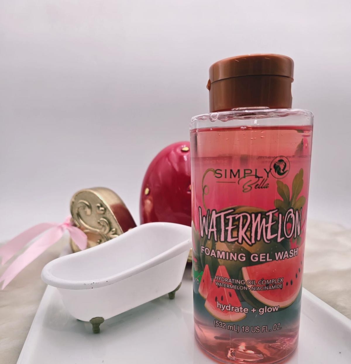 Watermelon Foaming Gel Wash | Simply Bella Cosmetics
