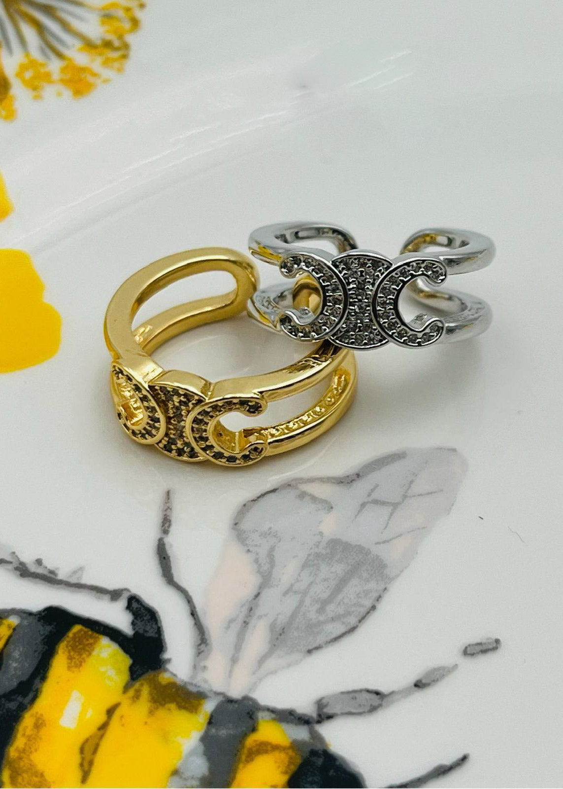 Sortija Gold Plate