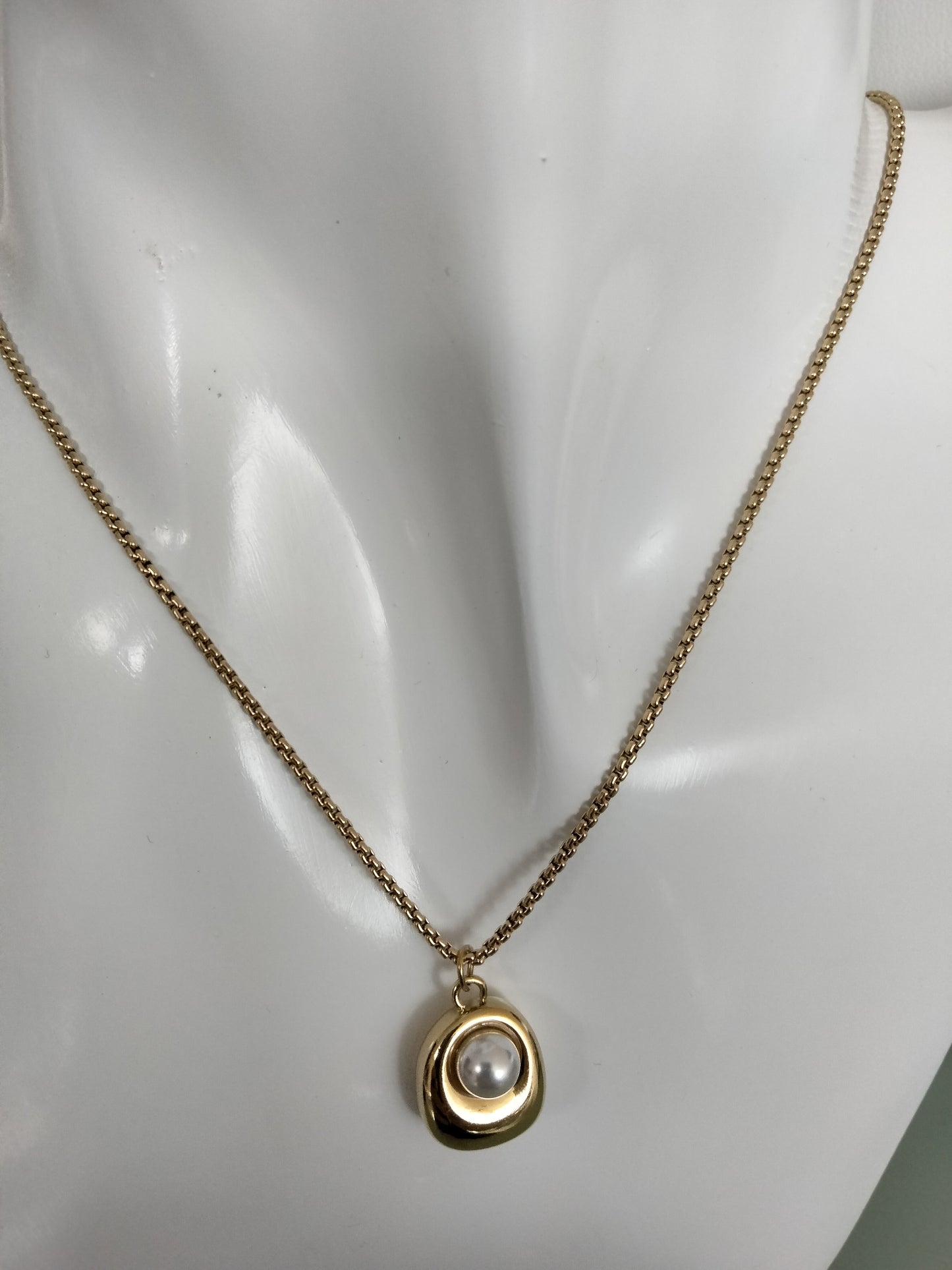 Collar gold plate pendant de estrellas