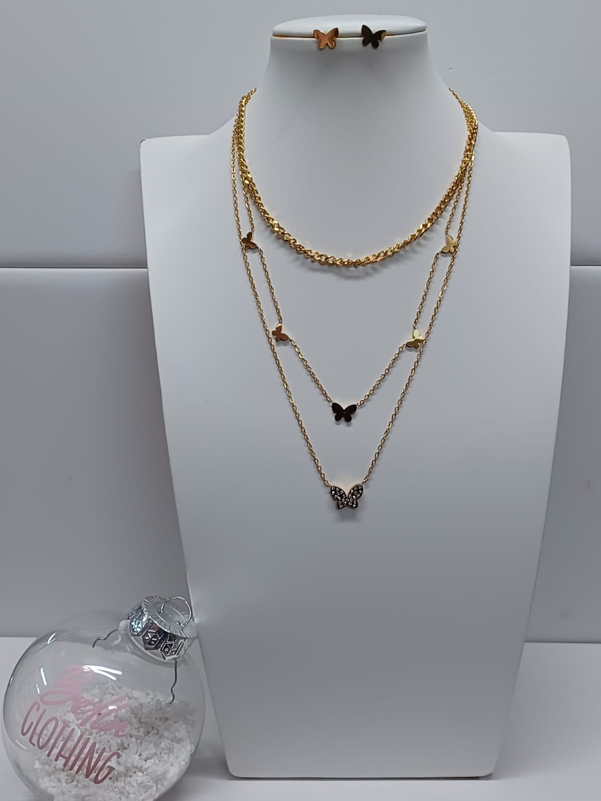 Collar Stainless Steel | Set de tres cadenas en Stainless Steel