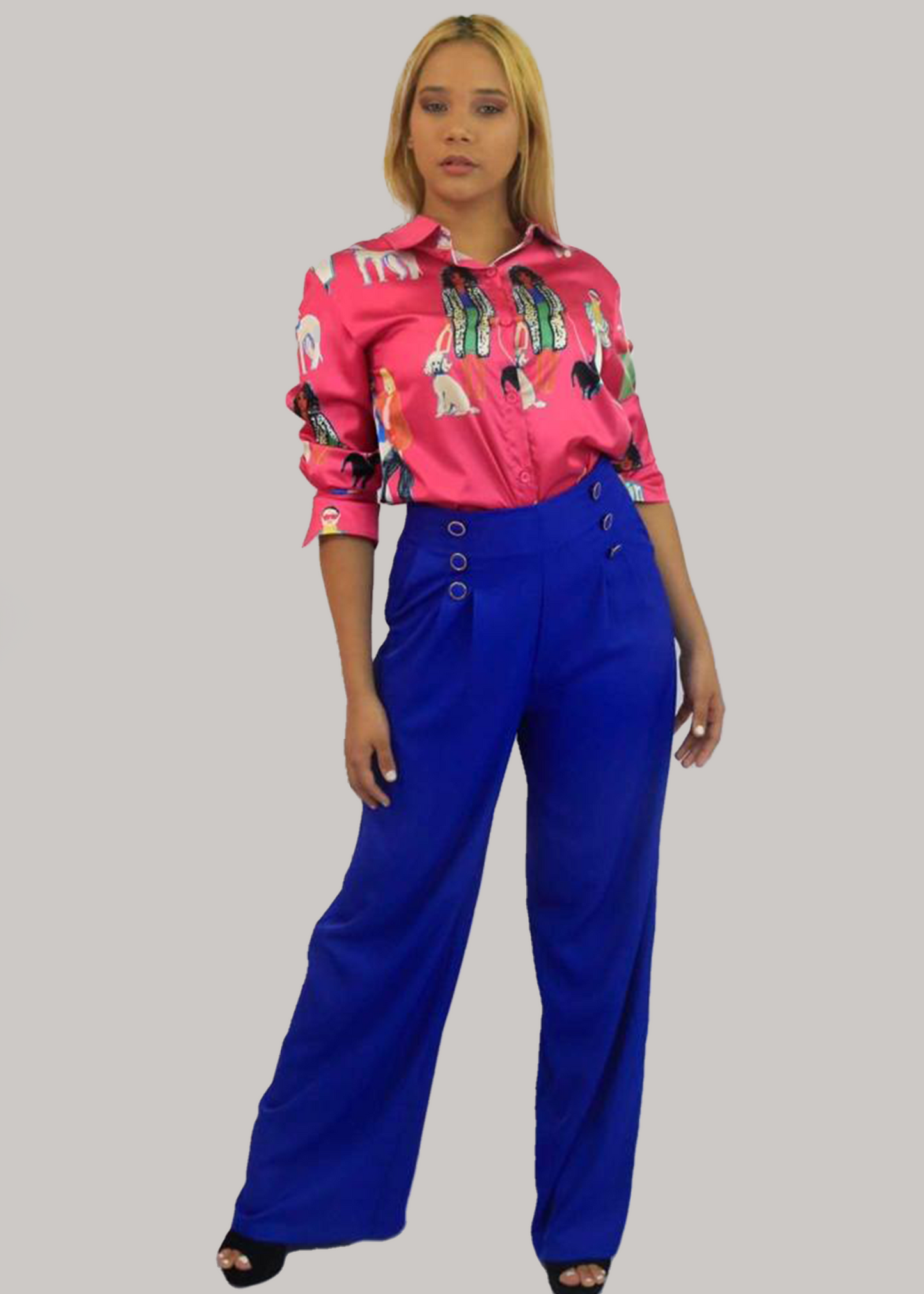 Camisa de botones fashion