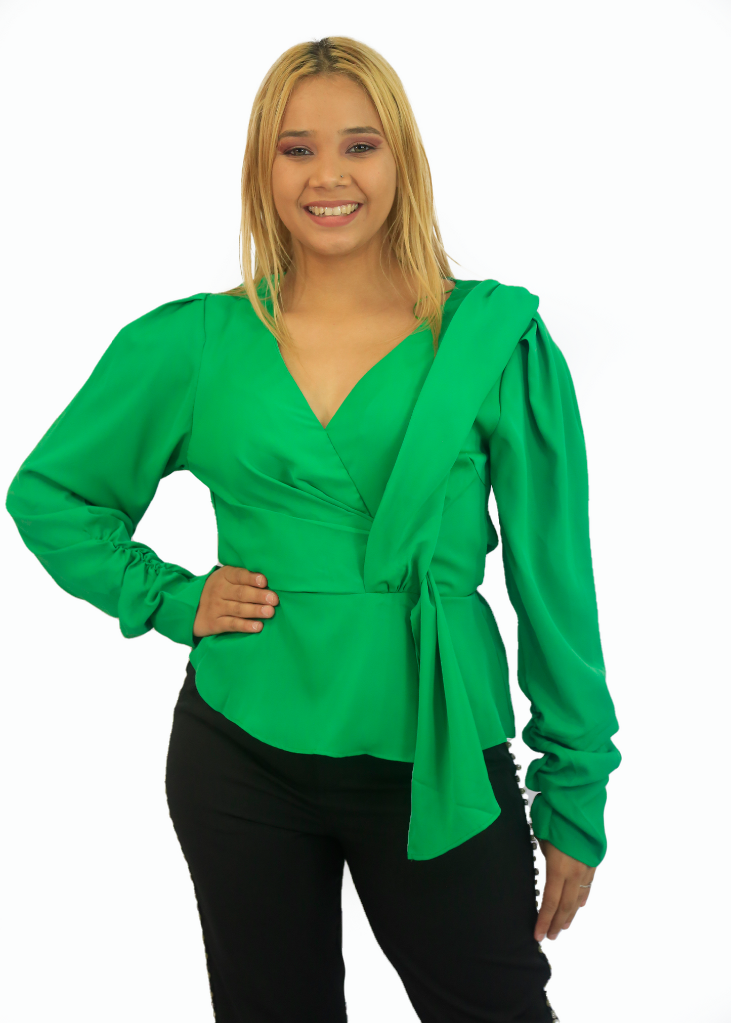 Blusa de Mangas Largas