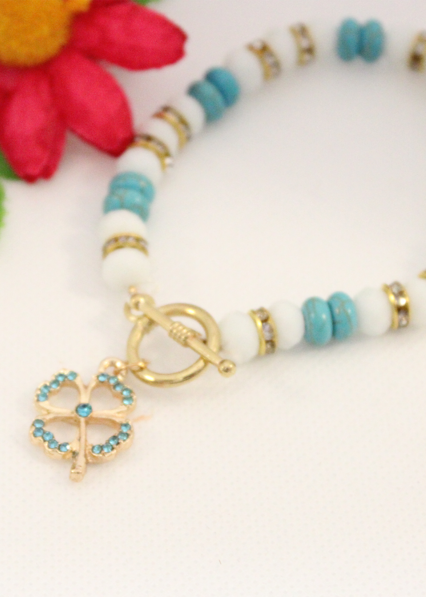 Pulsera en vidrio con cierre