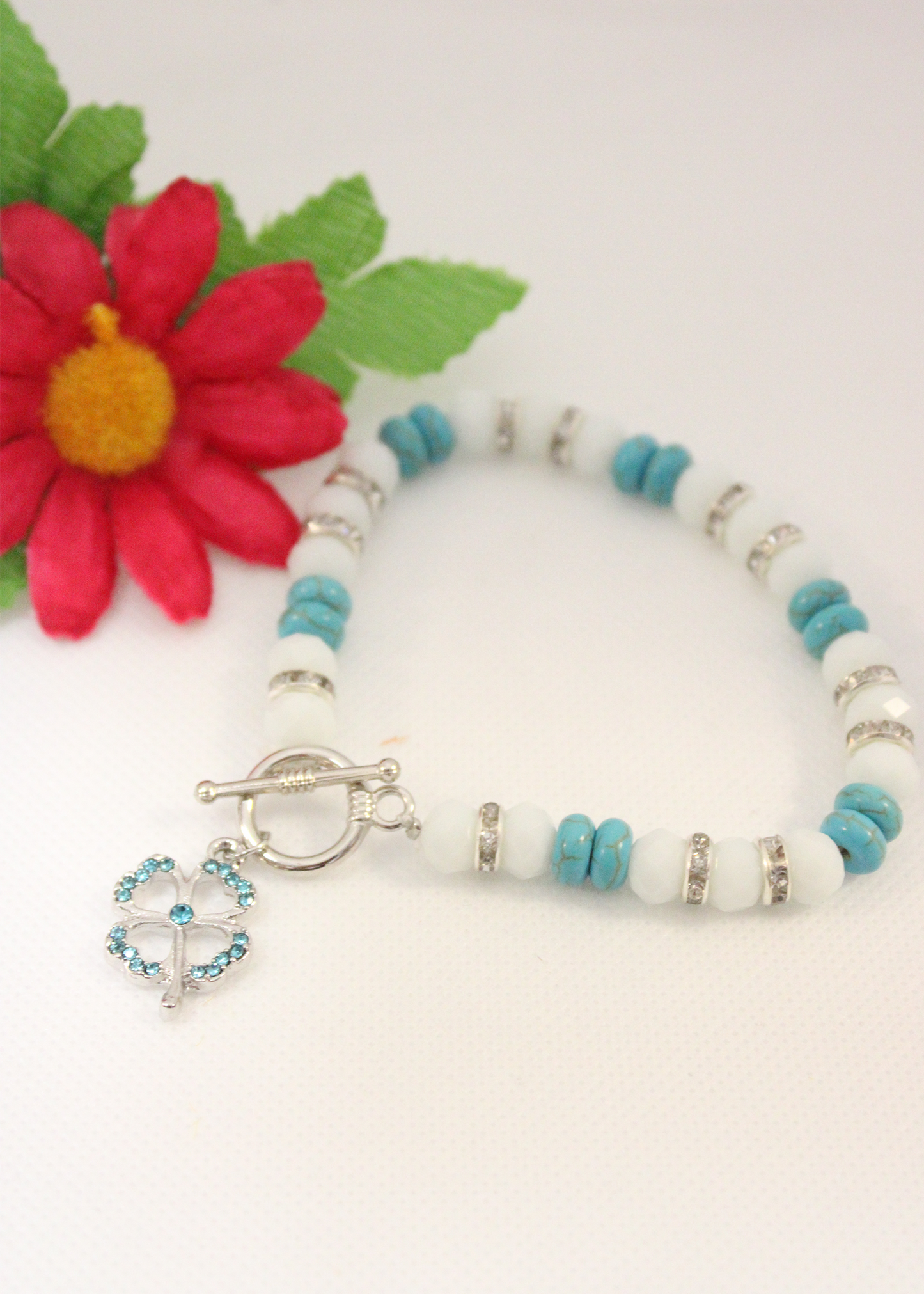 Pulsera en vidrio con cierre