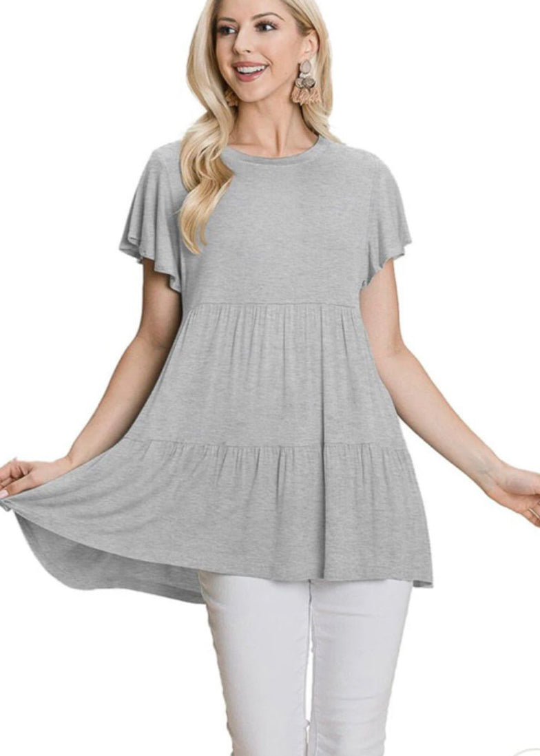 Women’s Shorts Life Low Feet Tiered, Tunic Top ￼