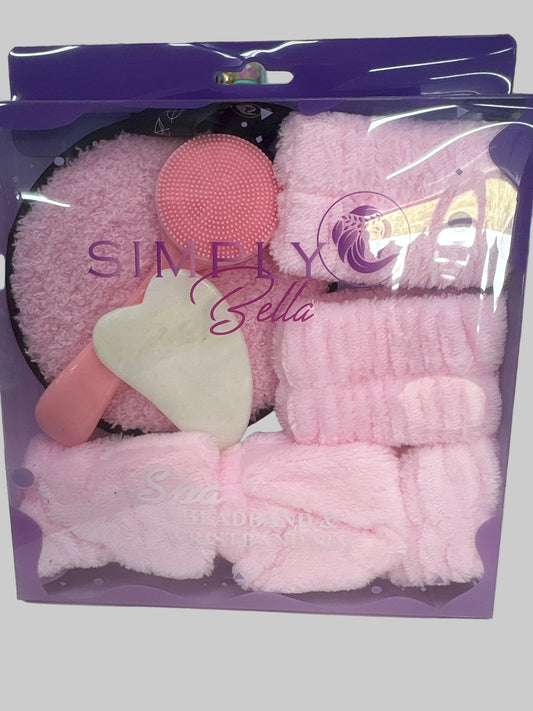 Spa Headband & wristband set