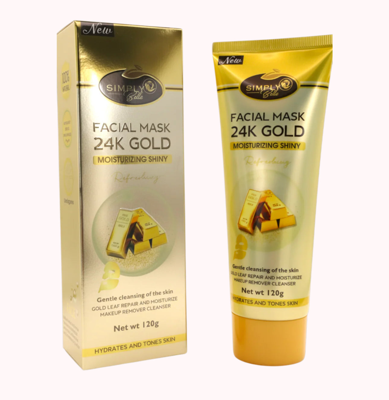 Fasial mask 24k gold