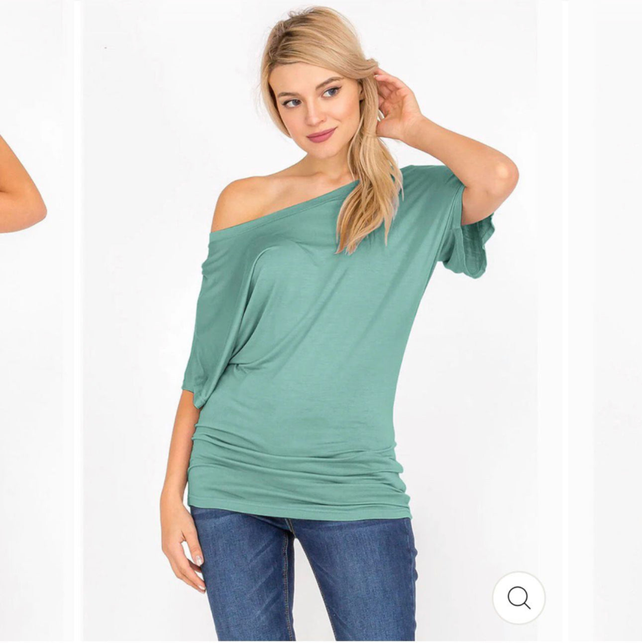 Women’s, Short Sleeve of Shoulder, Loose Feet Tonic Top