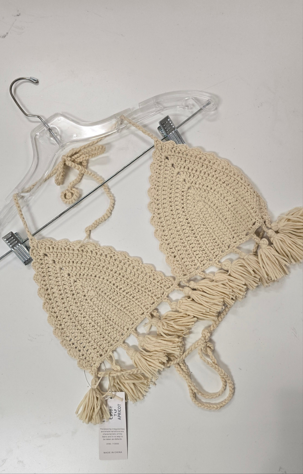 Blusa Tejida india Corta