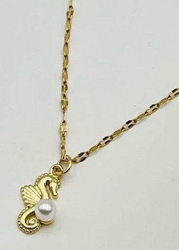 Collar de caballito de mar