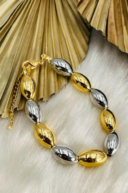 Pulsera gold plate