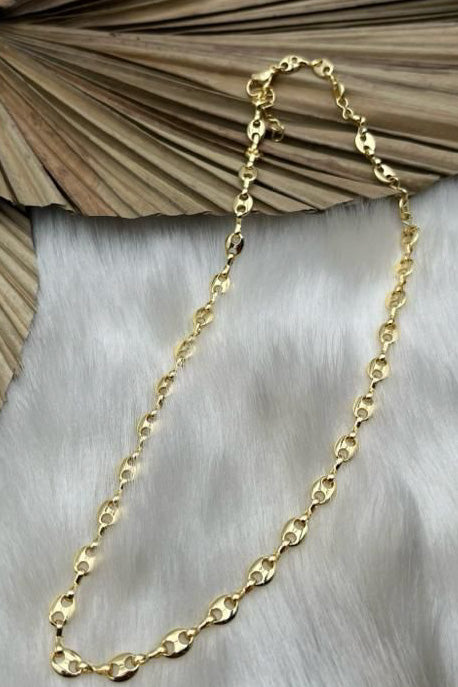 Collar gold plate