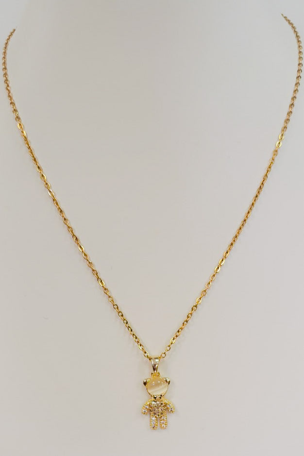 Collar de osito | Collar en gold plate