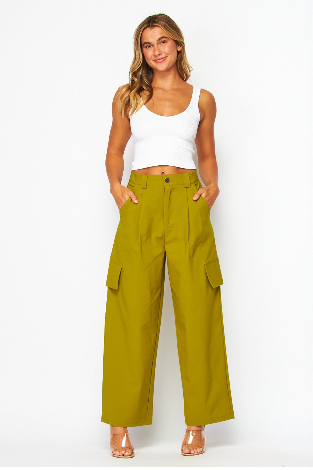 Pocket Cargo Pants | Wide leg Cargo Pants