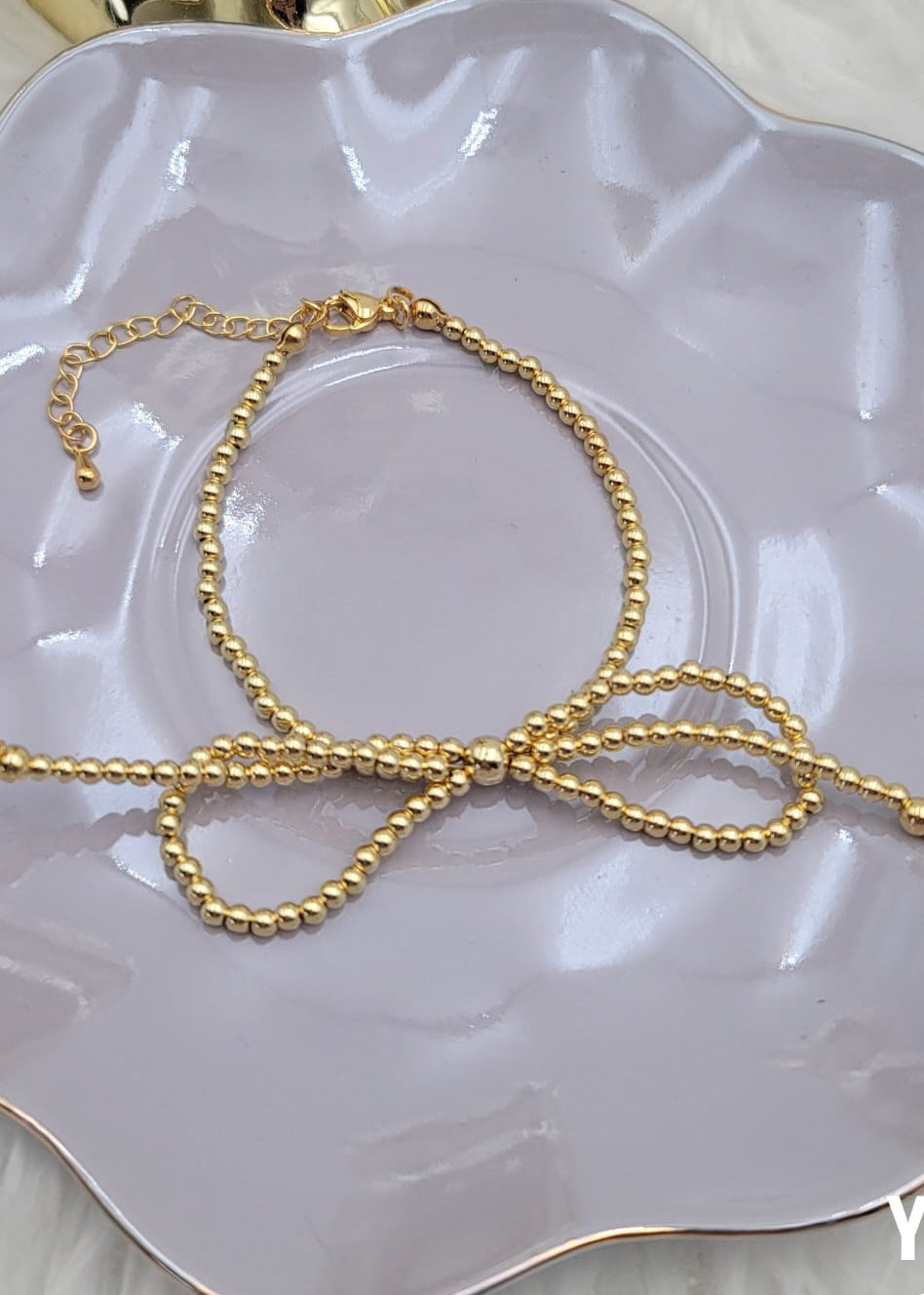 Pulsera Coquette| En gold Plate