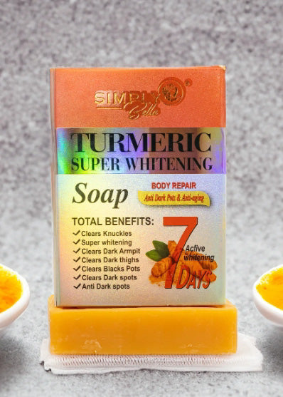 Turmeric Super Whitening Soap | 7 Active Ingredient