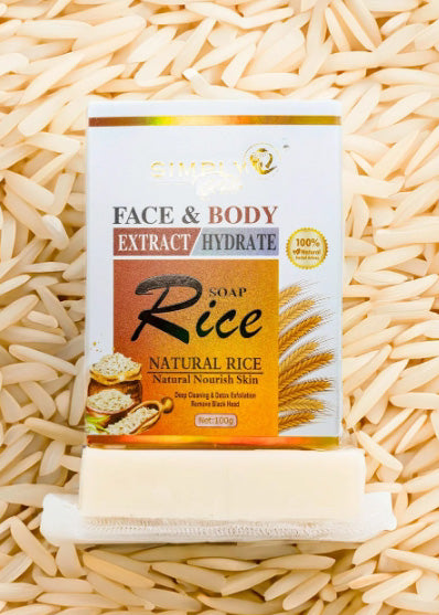 Jabon de Arroz | 100% ingredientes naturales