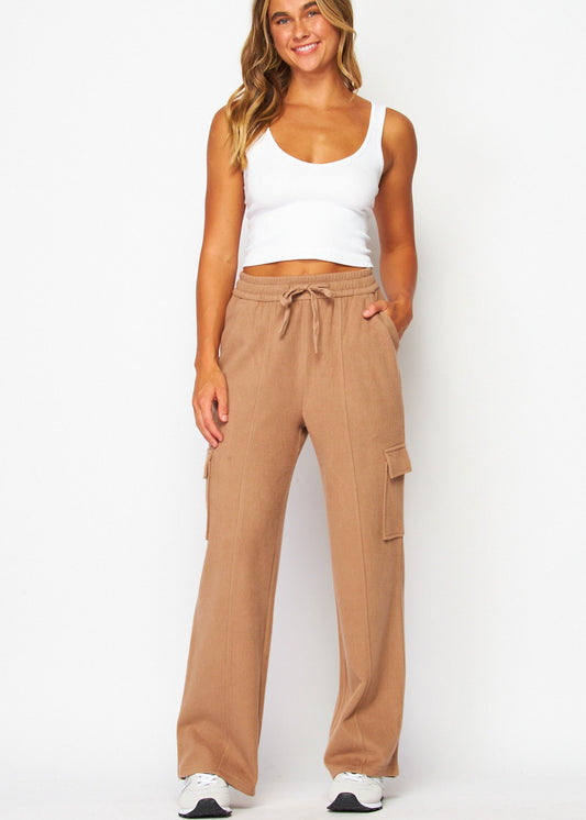 Cargo Sweatpants | Color TAUPE